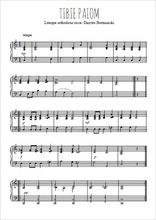 Téléchargez l'arrangement pour piano de la partition de Tibie Paiom en PDF